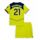 Tottenham Hotspur Dejan Kulusevski #21 Rezervni Dres za djecu 2025-26 Kratak Rukav (+ Kratke hlače)